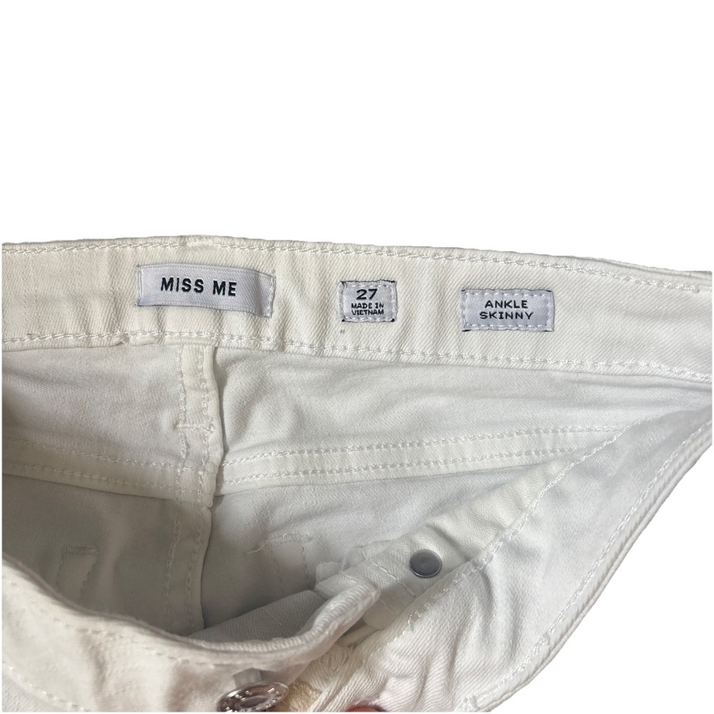 Miss Me Floral Ankle Skinny Women's Jeans - Picture 6 of 9